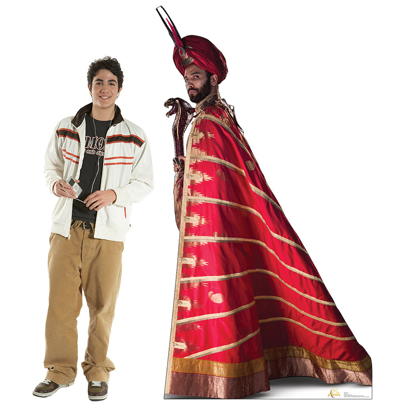 JAFAR "Aladdin (2019)" Lifesize Cardboard Cutout Standup Standee - Example