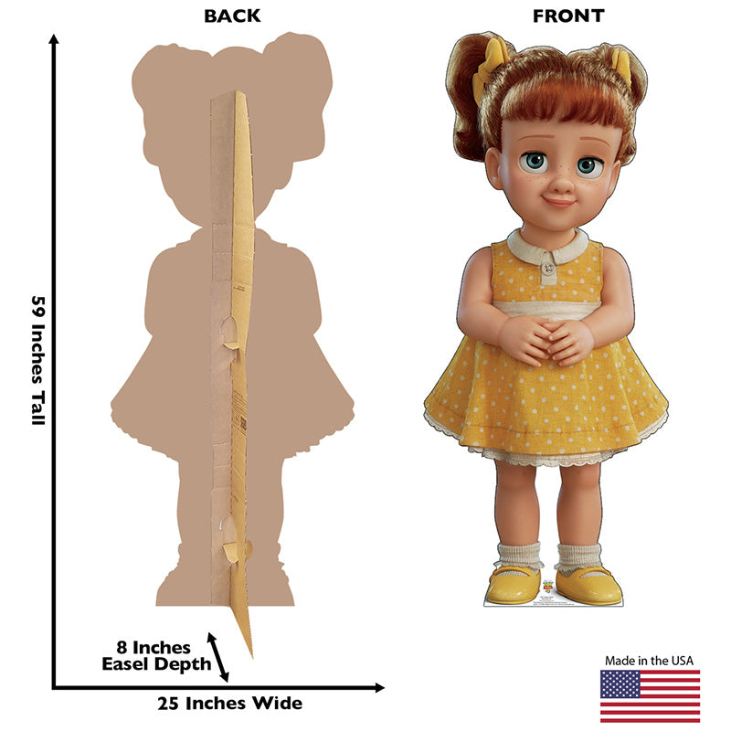 GABBY GABBY "Toy Story 4" Cardboard Cutout Standup Standee - Back