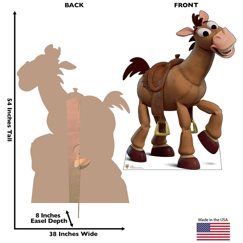 BULLSEYE "Toy Story 4" Cardboard Cutout Standup Standee - Back