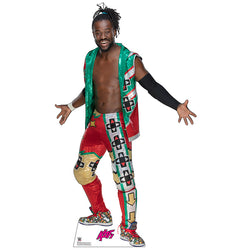 KOFI KINGSTON WWE Lifesize Cardboard Cutout Standup Standee - Front