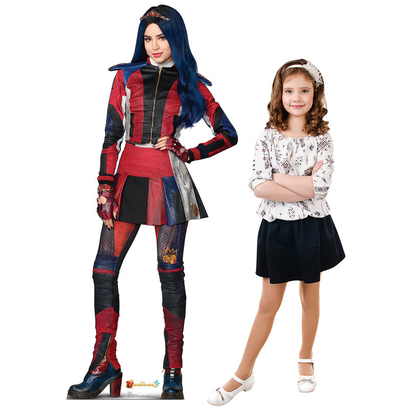EVIE "Descendants 3" Lifesize Cardboard Cutout Standup Standee - Example