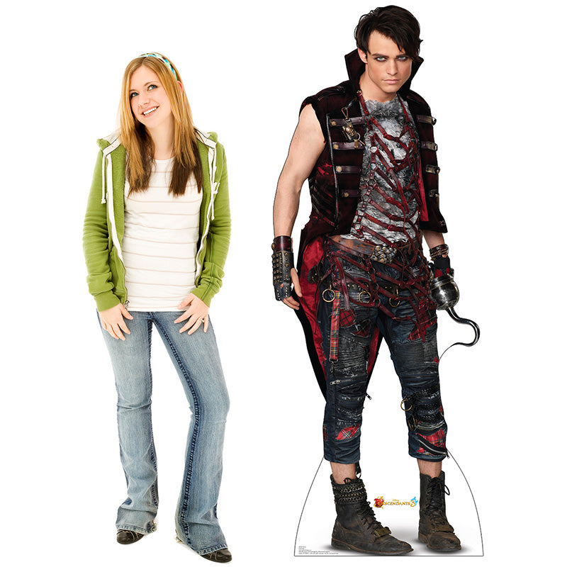 HARRY HOOK "Descendants 3" Lifesize Cardboard Cutout Standup Standee - Example