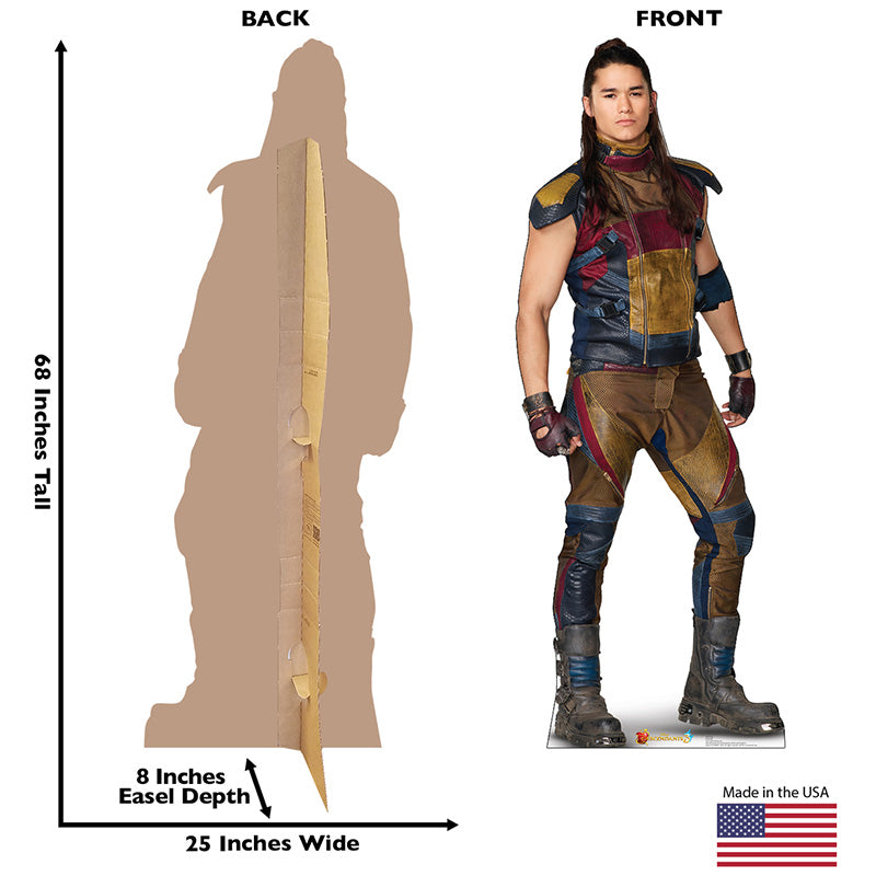 JAY "Descendants 3" Lifesize Cardboard Cutout Standup Standee - Back