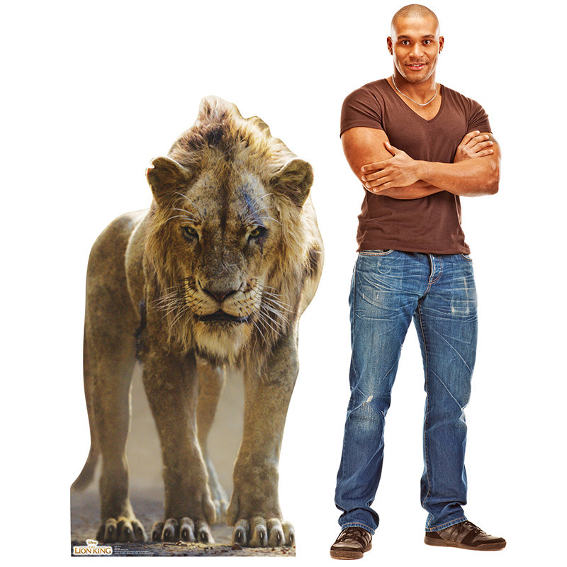 SCAR "The Lion King (2019)" Lifesize Cardboard Cutout Standup Standee - Example