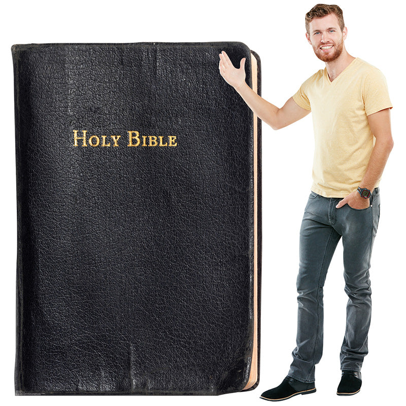 HOLY BIBLE Cardboard Cutout Standup Standee - Example