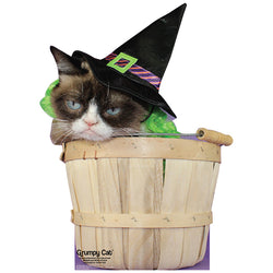 GRUMPY CAT HALLOWEEN Cardboard Cutout Standup Standee - Front
