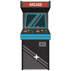 ARCADE GAME Lifesize Cardboard Cutout Standup Standee - Front