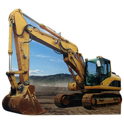 EXCAVATOR Cardboard Cutout Standup Standee - Front