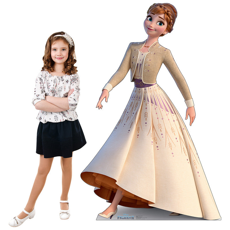 ANNA SPECIAL COLLECTOR'S EDITION "Frozen 2" Lifesize Cardboard Cutout Standup Standee - Example
