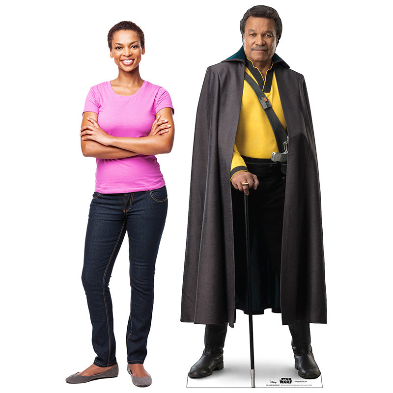 LANDO CALRISSIAN "Star Wars: The Rise of Skywalker" Lifesize Cardboard Cutout Standup Standee - Example