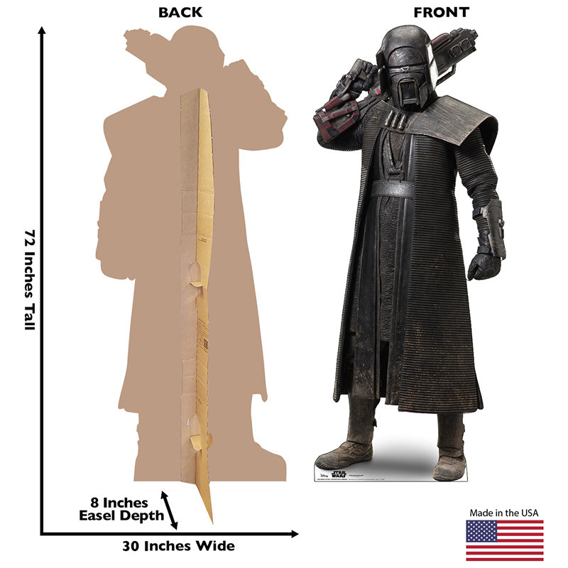 KNIGHT OF REN "Star Wars: The Rise of Skywalker" Lifesize Cardboard Cutout Standup Standee - Back