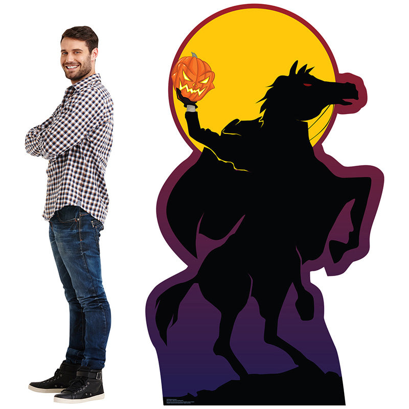 HEADLESS HORSEMAN Cardboard Cutout Standup Standee - Example