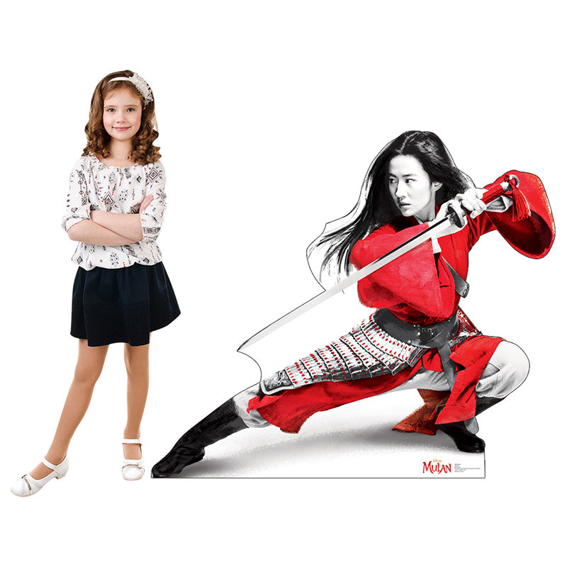 MULAN "Mulan (2020)" Lifesize Cardboard Cutout Standup Standee - Example