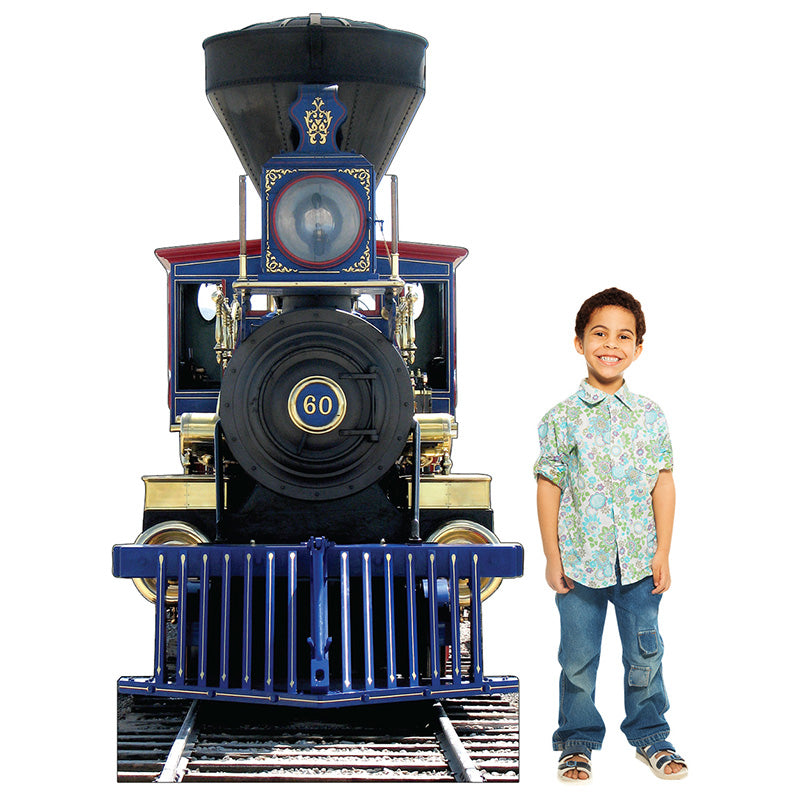 CENTRAL PACIFIC #60 JUPITER TRAIN WITH SOUND Cardboard Cutout Standup Standee - Example