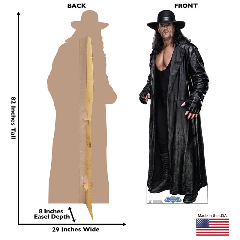 THE UNDERTAKER WWE Wrestling Cardboard Cutout Standup / Standee