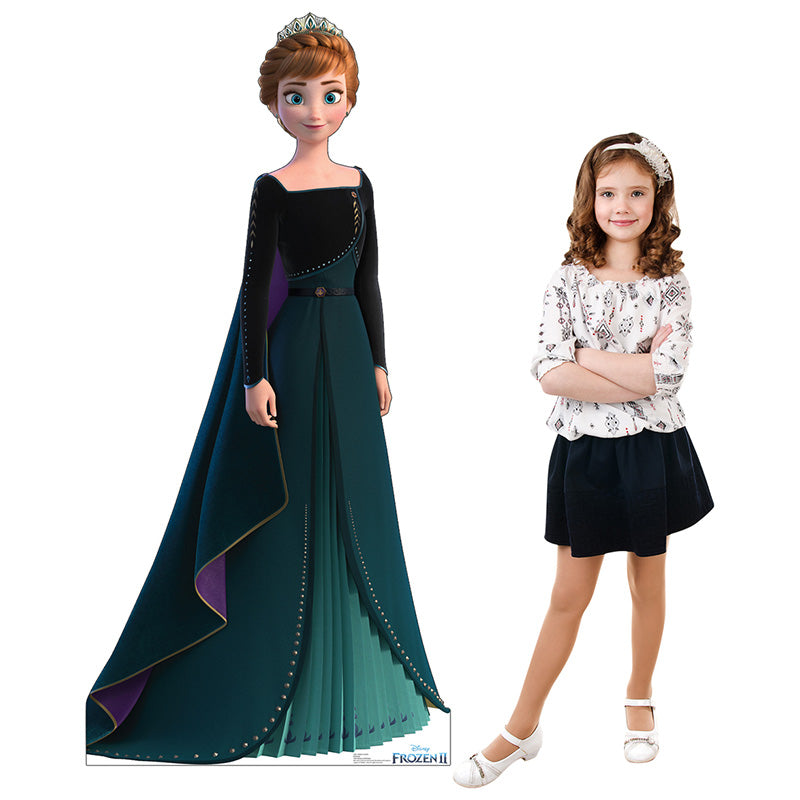 ANNA IN EPILOGUE GOWN "Frozen II" Cardboard Cutout Standup / Standee