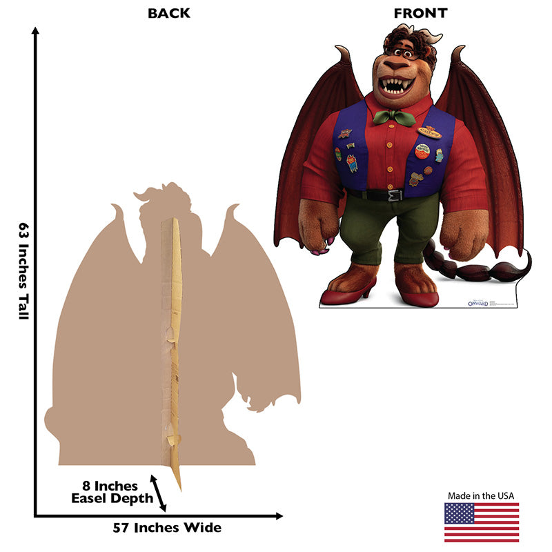 COREY THE MANTICORE "Onward" Cardboard Cutout Standup / Standee