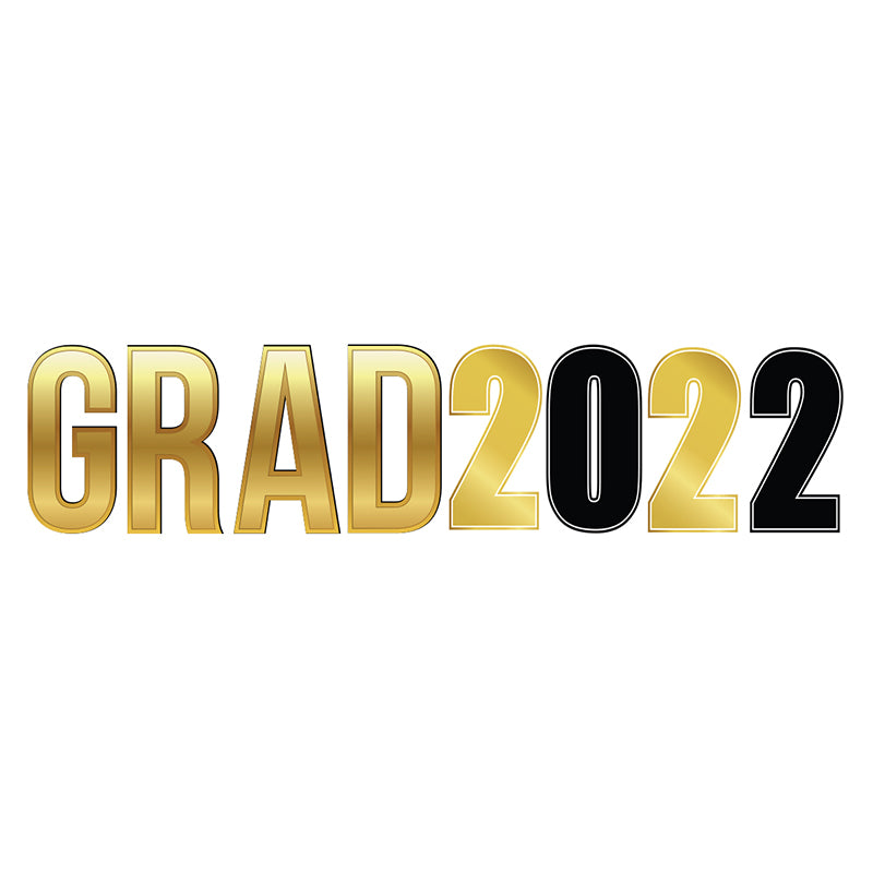 GRAD 2022 SET OF 8 Cardboard Cutout Standups / Standees