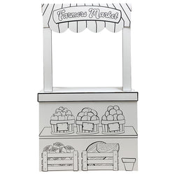 COLOR ME FARMERS MARKET STAND Cardboard Cutout Standup / Standee
