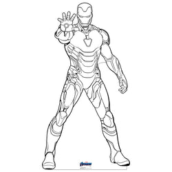 COLOR ME IRON MAN FROM
