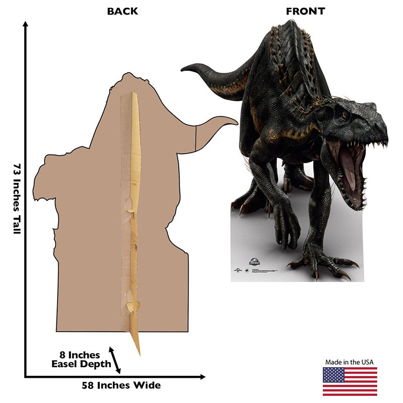 INDORAPTOR "Jurassic World" Cardboard Cutout Standup / Standee