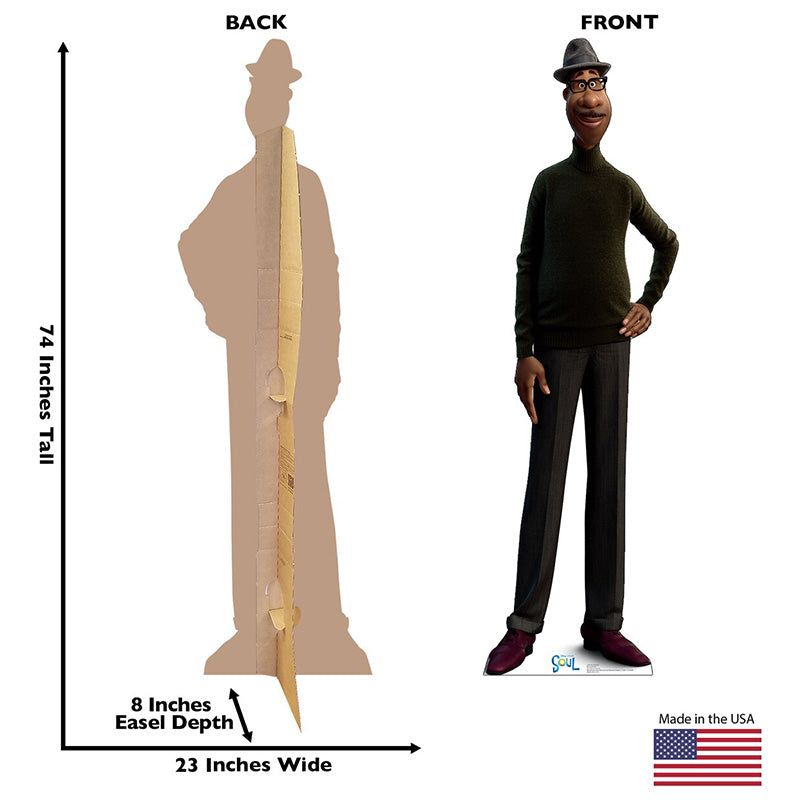 JOE GARDNER "Soul" Cardboard Cutout Standup / Standee
