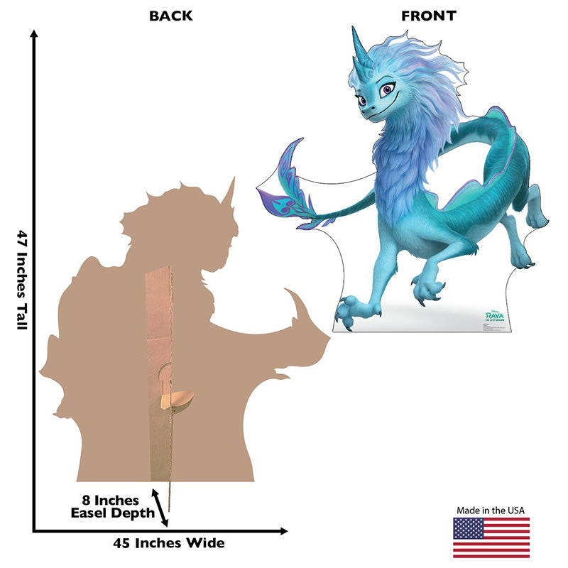 DRAGON "Raya and the Last Dragon" Cardboard Cutout Standup / Standee