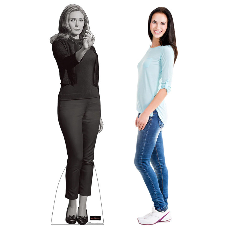 WANDA MAXIMOFF / SCARLET WITCH "WandaVision" Cardboard Cutout Standup / Standee