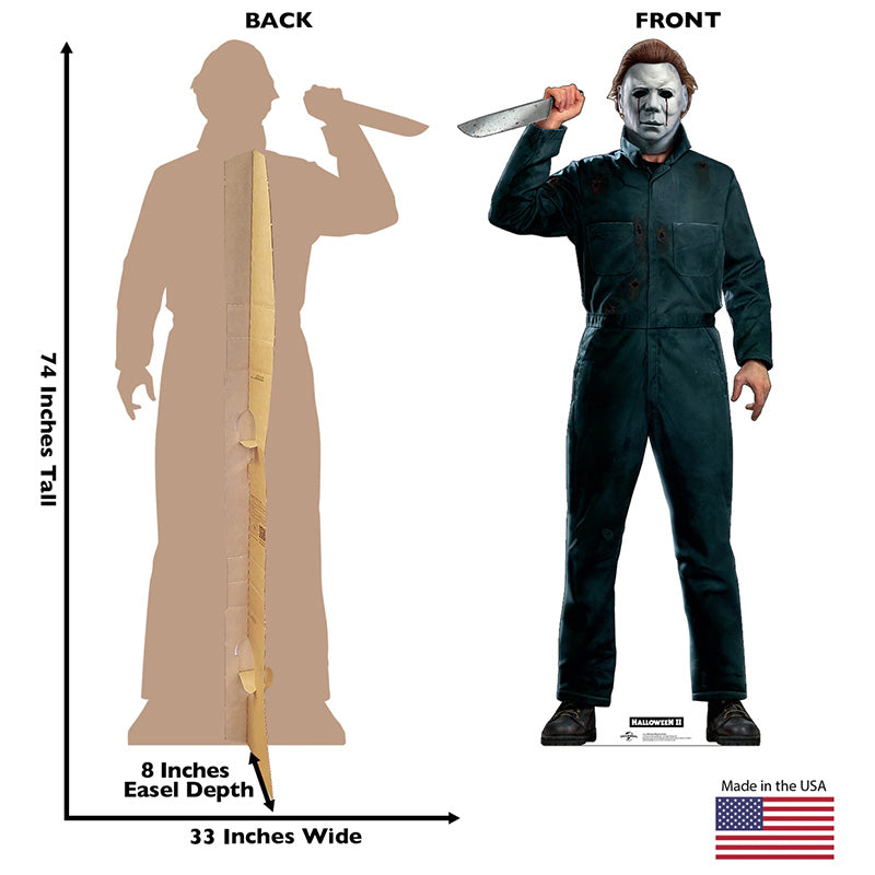 MICHAEL MYERS "Halloween II" Cardboard Cutout Standup / Standee
