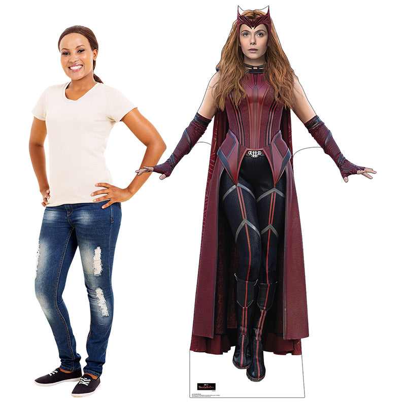 SCARLET WITCH / WANDA MAXIMOFF "WandaVision" Cardboard Cutout Standup / Standee