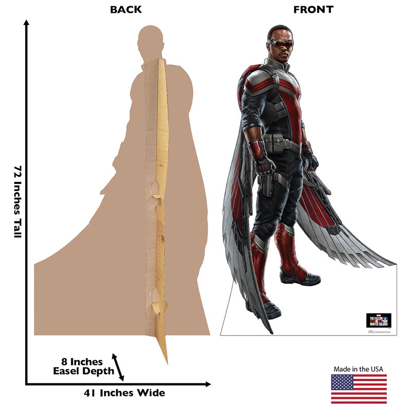 THE FALCON "The Falcon and the Winter Soldier" Cardboard Cutout Standup / Standee