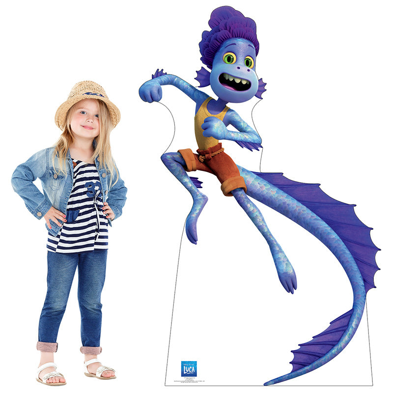 ALBERTO AS SEA MONSTER "Luca" Cardboard Cutout Standup / Standee