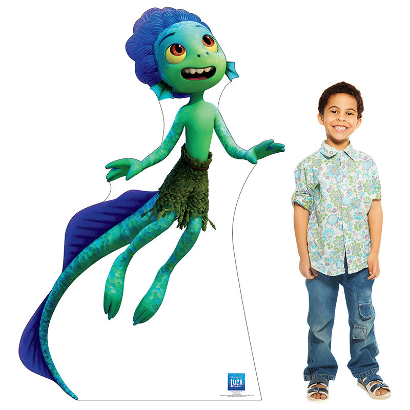 LUCA AS SEA MONSTER "Luca" Cardboard Cutout Standup / Standee
