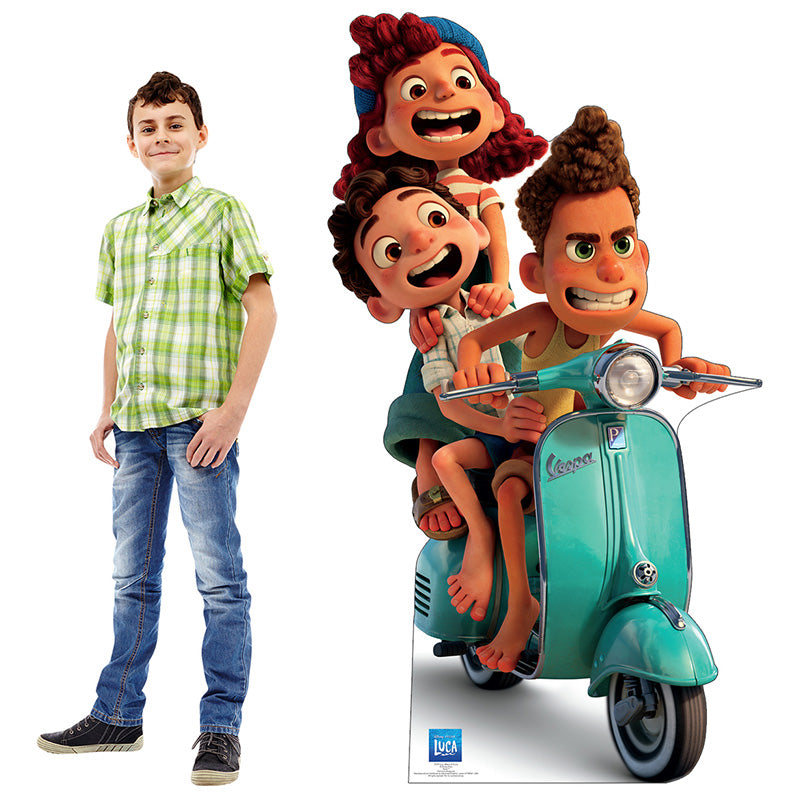 LUCA, ALBERTO AND GIULIA "Luca" Cardboard Cutout Standup / Standee