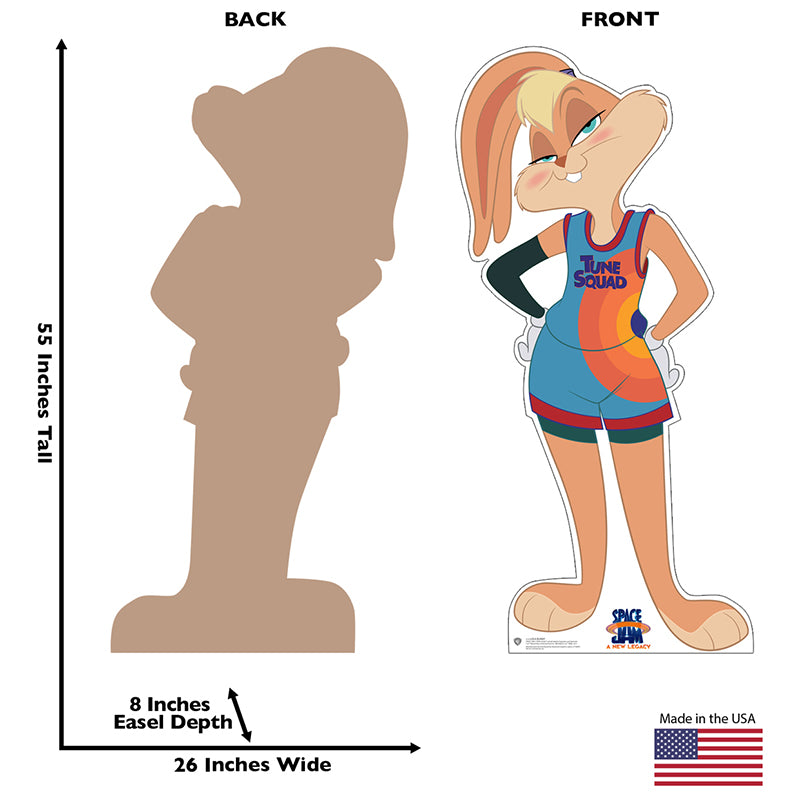 LOLA BUNNY "Space Jam: A New Legacy" Cardboard Cutout Standup / Standee