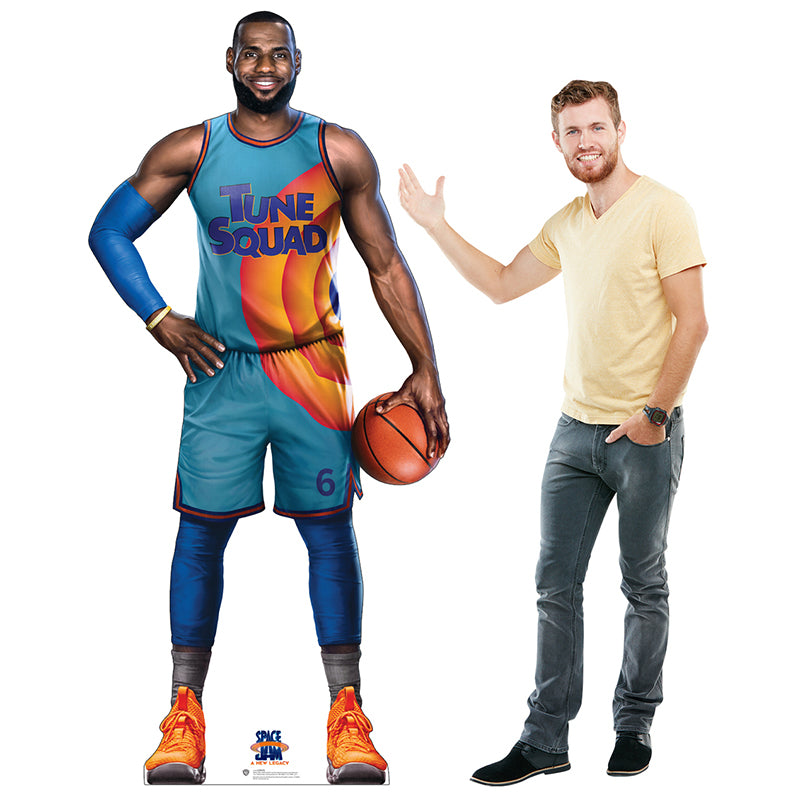 LEBRON JAMES "Space Jam: A New Legacy" Cardboard Cutout Standup / Standee