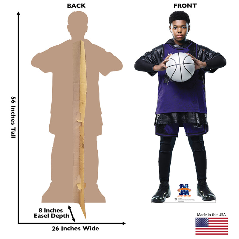 DOMINIC "DOM" JAMES "Space Jam: A New Legacy" Cardboard Cutout Standup / Standee