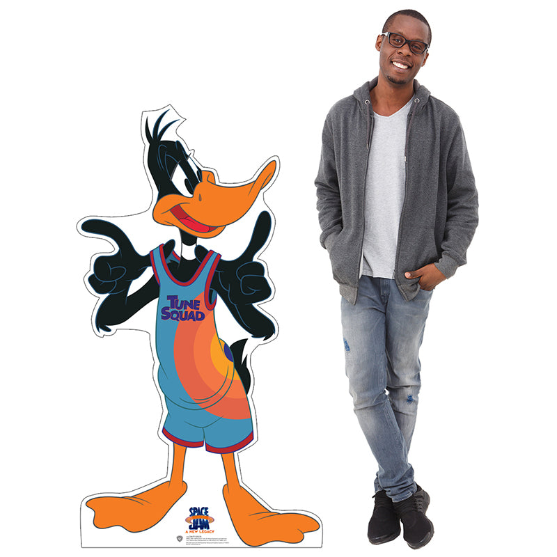 DAFFY DUCK "Space Jam: A New Legacy" Cardboard Cutout Standup / Standee