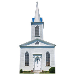 CHURCH WITH STEEPLE Cardboard Cutout Standup / Standee