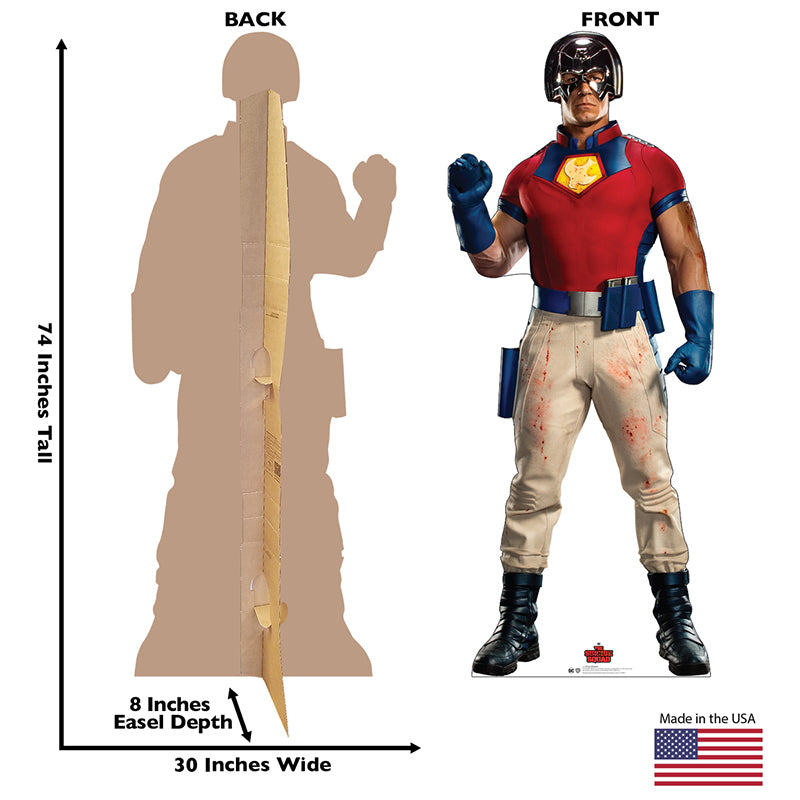 PEACEMAKER / CHRISTOPHER SMITH "The Suicide Squad" Cardboard Cutout Standup / Standee