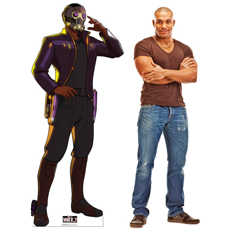 T'CHALLA STAR-LORD "What If...?" Cardboard Cutout Standup / Standee