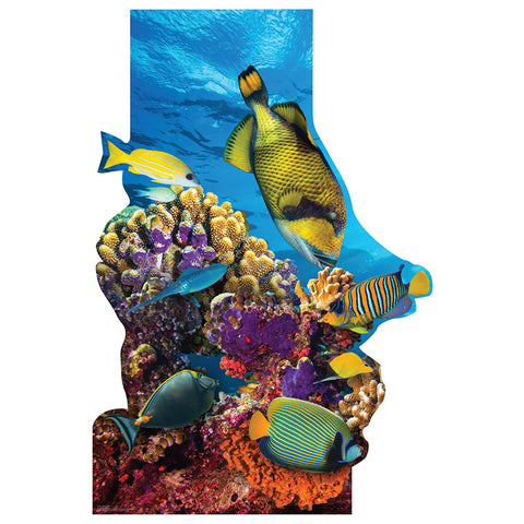 CORAL REEF Cardboard Cutout Standup / Standee