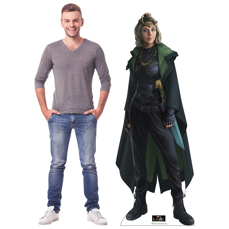 SYLVIE LAUFEYDOTTIR "Loki" Cardboard Cutout Standup / Standee