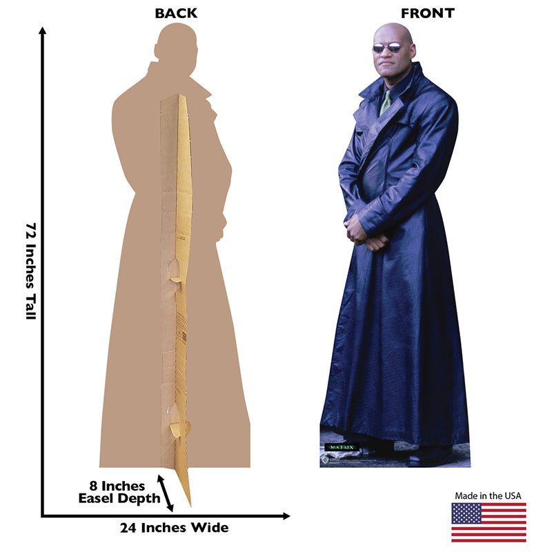 MORPHEUS "The Matrix" Cardboard Cutout Standup / Standee