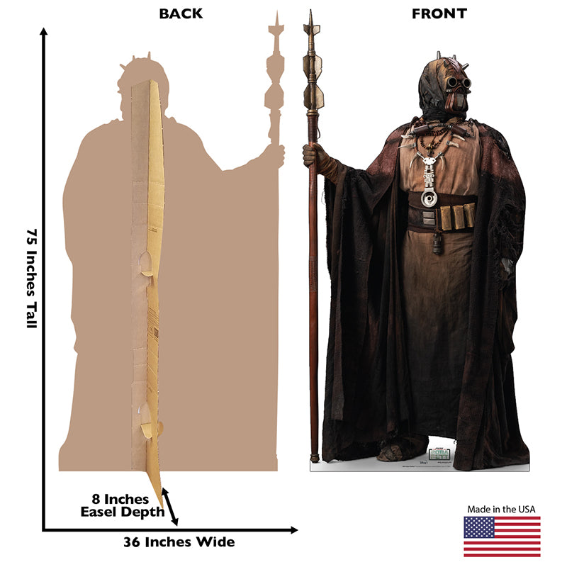 TUSKEN CHIEFTAIN "Star Wars: The Book of Boba Fett" Cardboard Cutout Standup / Standee