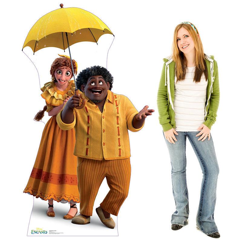 PEPA AND FELIX MADRIGAL "Encanto" Cardboard Cutout Standup / Standee