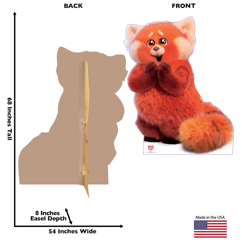 RED PANDA "Turning Red" Cardboard Cutout Standup / Standee