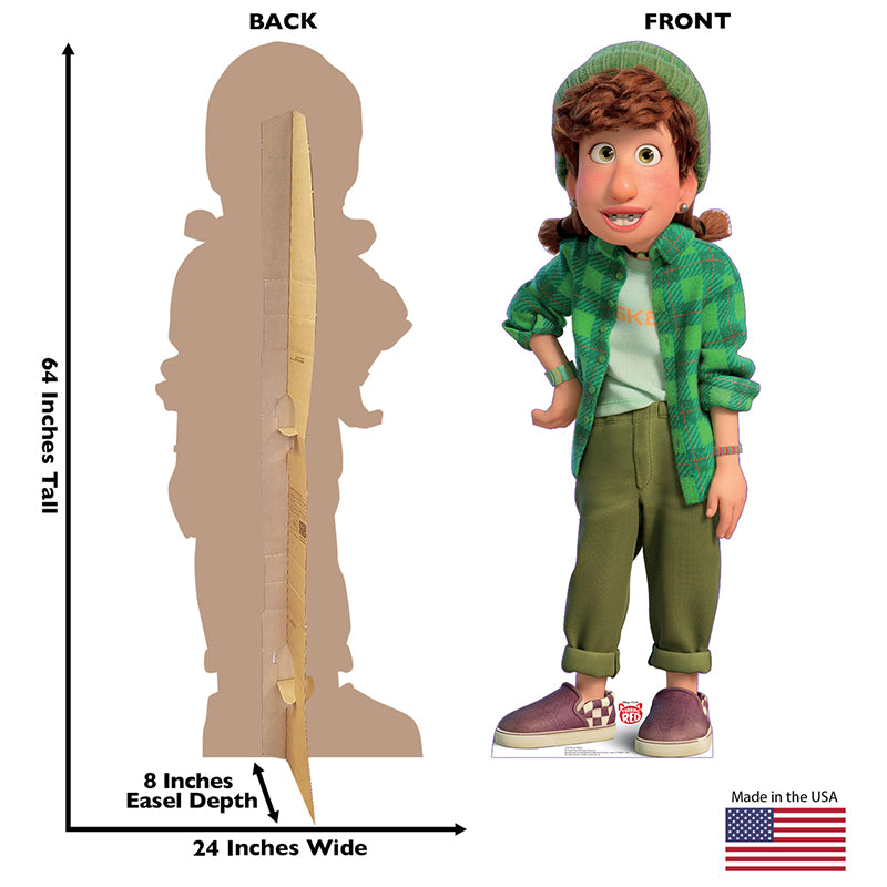 MIRIAM WEXLER "Turning Red" Cardboard Cutout Standup / Standee