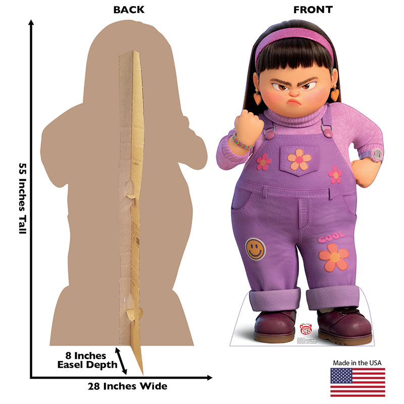 ABBY PARK "Turning Red" Cardboard Cutout Standup / Standee