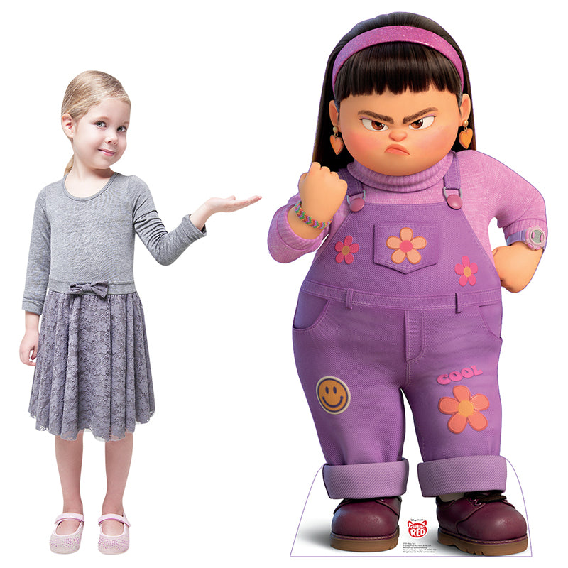 ABBY PARK "Turning Red" Cardboard Cutout Standup / Standee